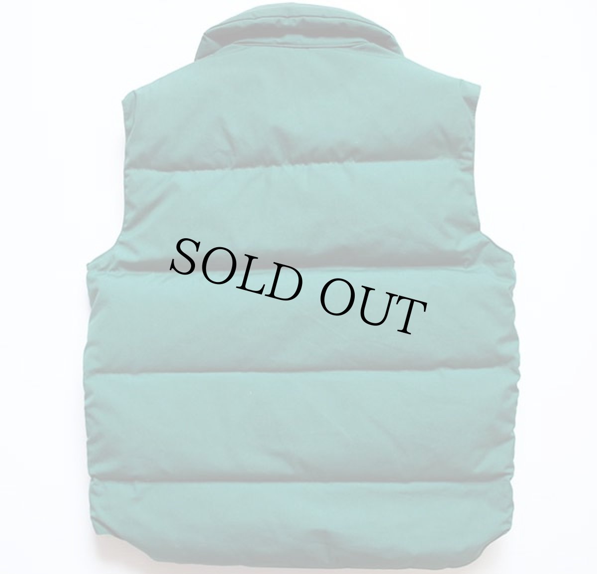 画像2: 80s Penfildペンフィールド ダウンベスト 緑 S (2)