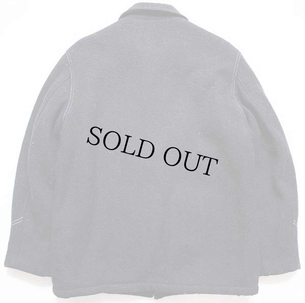 画像2: 70s USA製 EXPRESSIONS by CAMPUS カバーオールタイプ ウールジャケット (2)