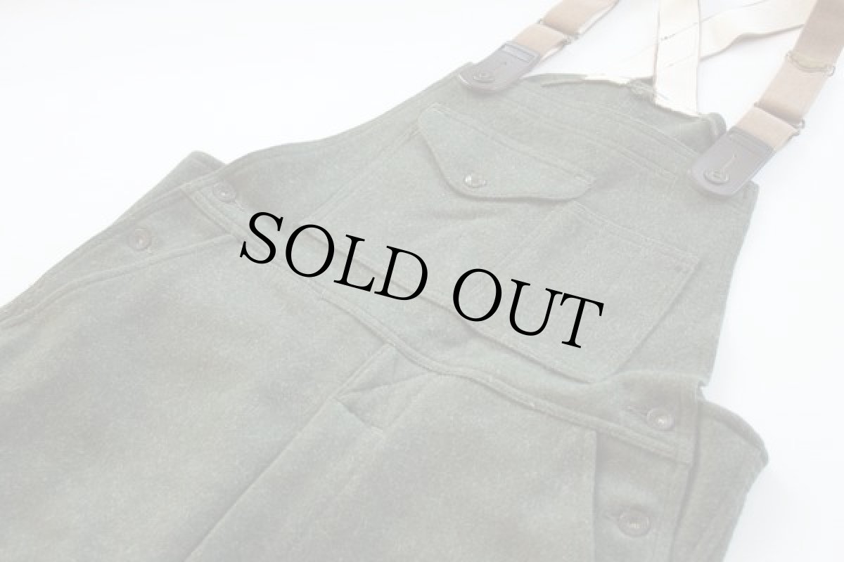 画像2: 90s USA製 FILSONフィルソン ウール マッキーノ オーバーオール 36 	 (2)