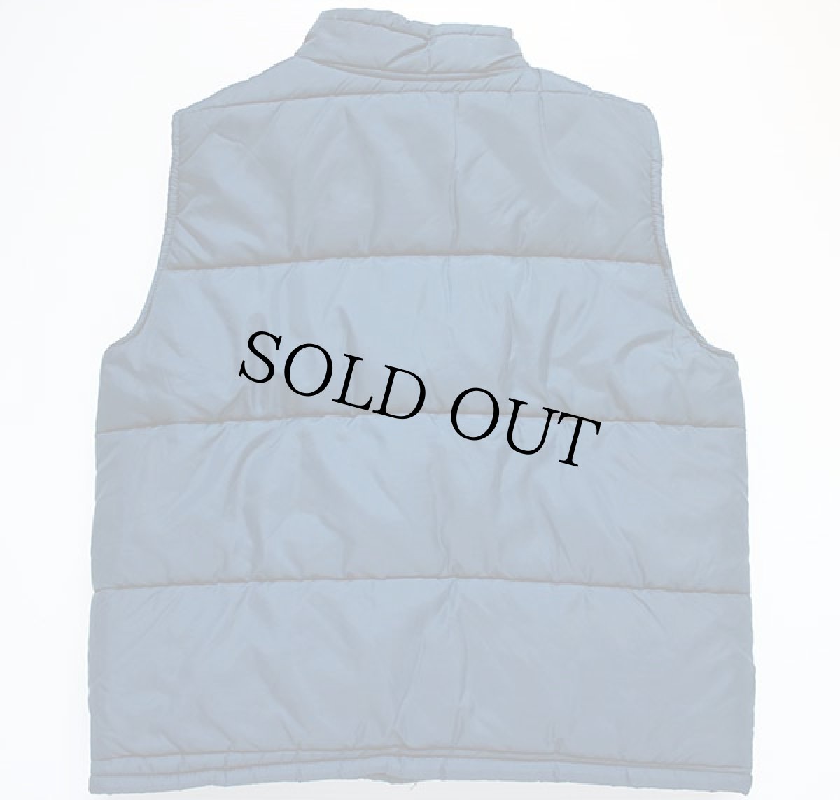 画像2: 70s Horizon BF Goodrich パッチ付き 中綿入り レーシングベスト 紺 L (2)