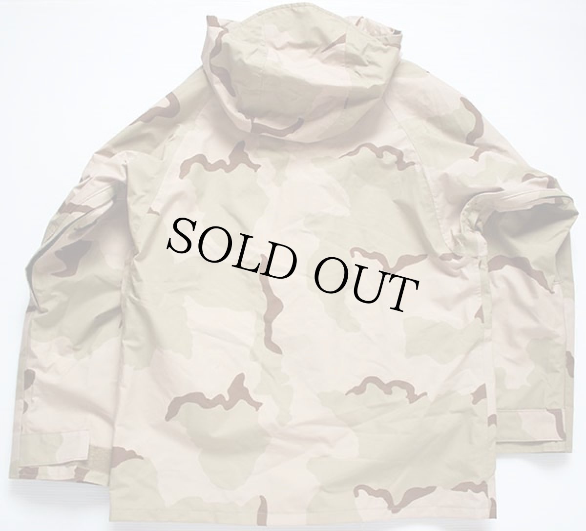 画像2: デッドストック★00s 米軍 U.S.ARMY ECWCS GEN1 デザートカモ GORE-TEXゴアテックスパーカー M-R (2)