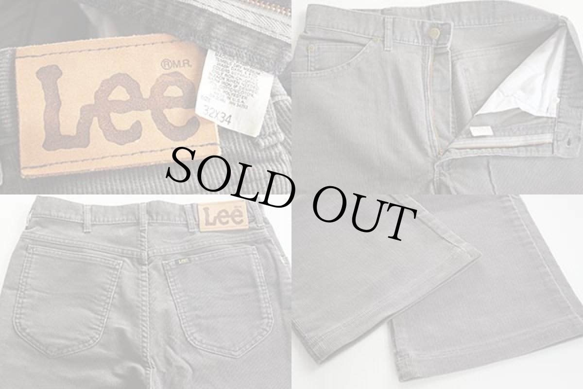 画像4: 90s USA製 Leeリー 202 コーデュロイパンツ グレー w32★ブーツカット (4)