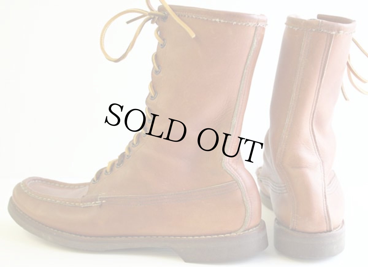 画像2: 60s Russell Moccasin ラッセルモカシン モカシン レザーブーツ 8B (2)