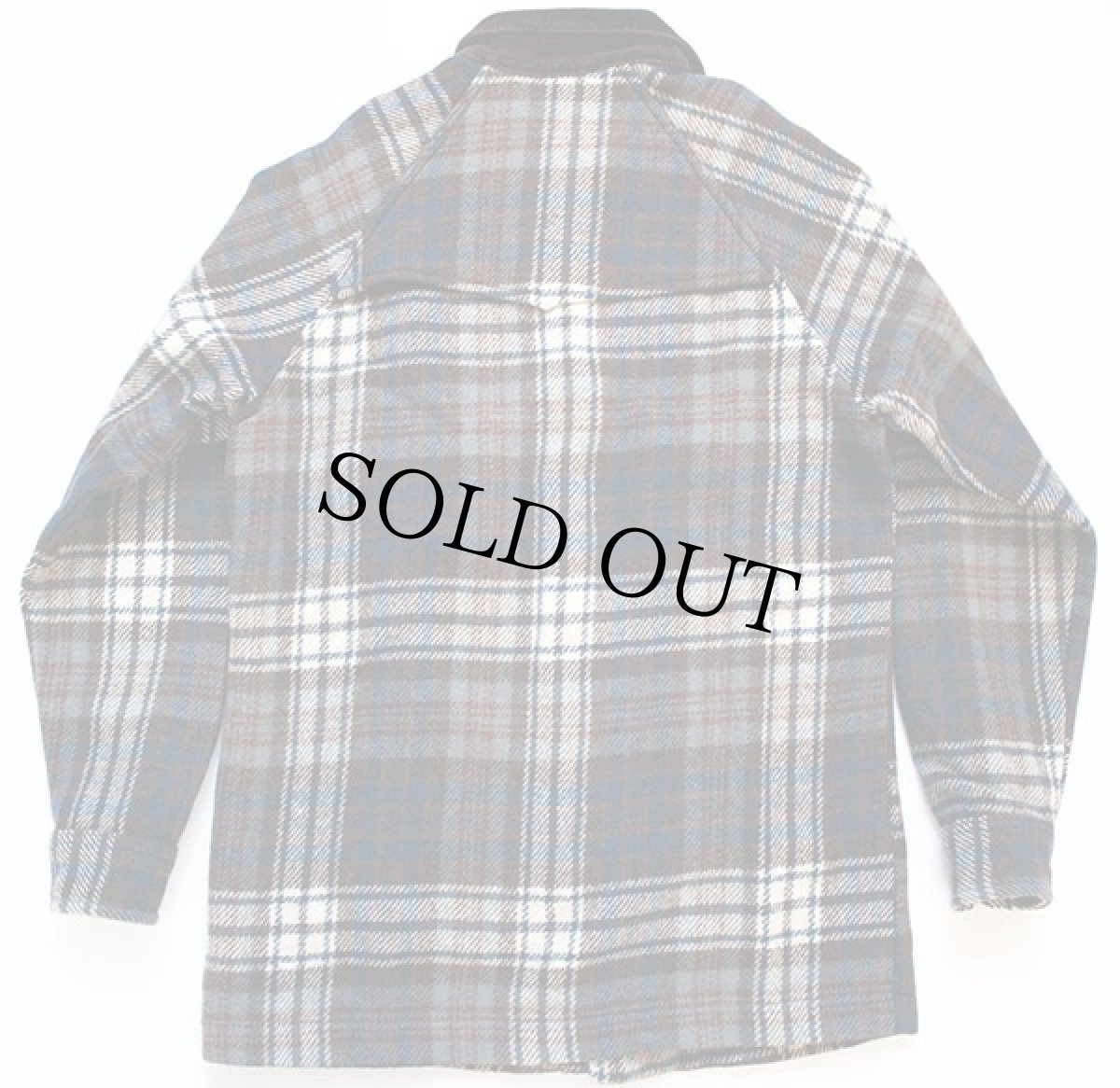 画像2: 70s PENDLETONペンドルトン LOBO ウール シャツジャケット S (2)