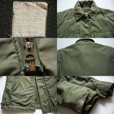 画像3: 60s 米軍 U.S.NAVY A-2 ステンシル デッキジャケット S (3)