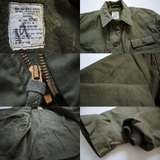 画像3: 80s 米軍 U.S.NAVY A-2 デッキジャケット L (3)