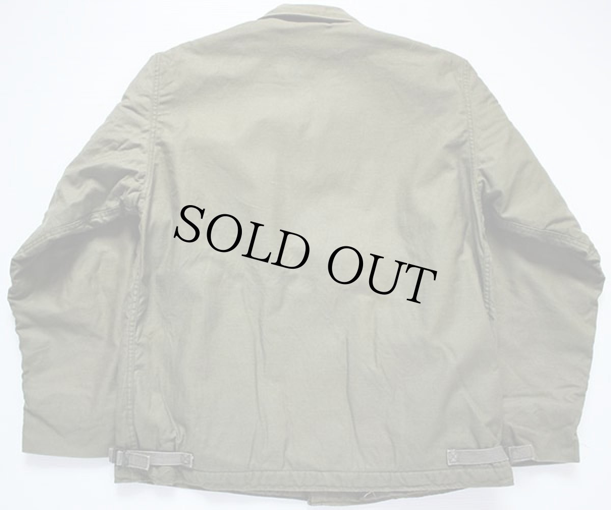 画像2: 80s 米軍 U.S.NAVY A-2 デッキジャケット L (2)