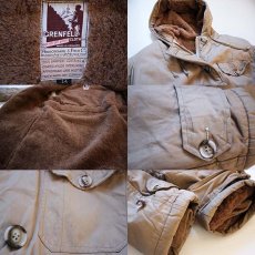 画像3: 50s 英国製 Abercrombie&Fitch × GRENFELL ボアライナー フーデッドコート★アバクロ (3)