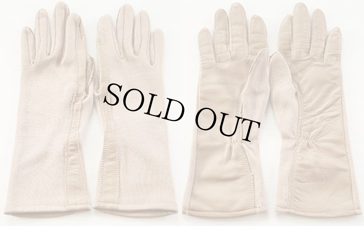 画像2: 00s 米軍 USAF NOMEX フライヤーズ グローブ タン 6 (2)