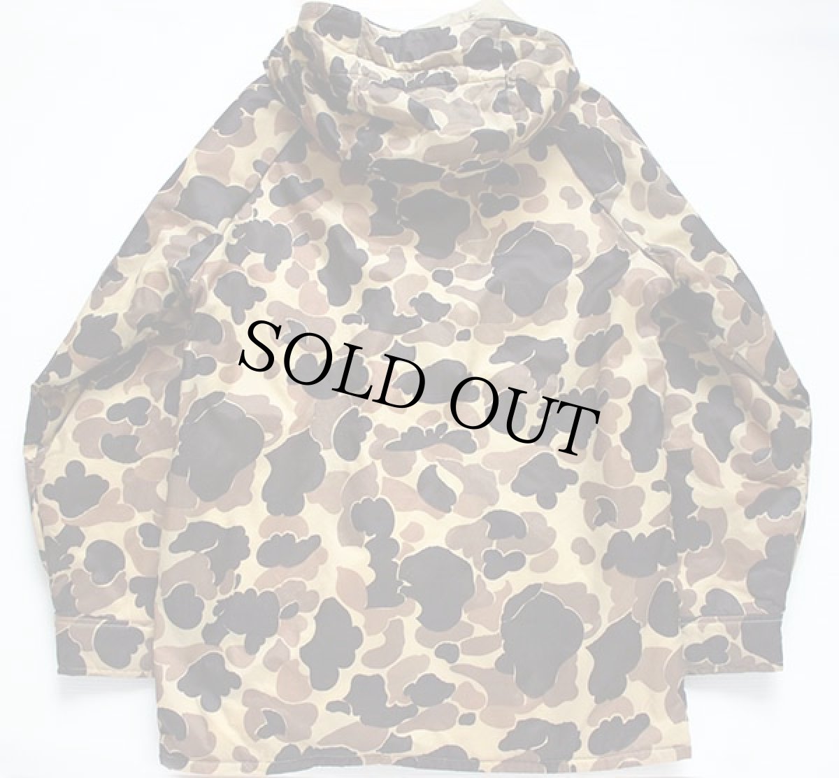 画像2: 80s L.L.Bean ダックハンターカモ Thinsulate 中綿入り マウンテンパーカー M (2)