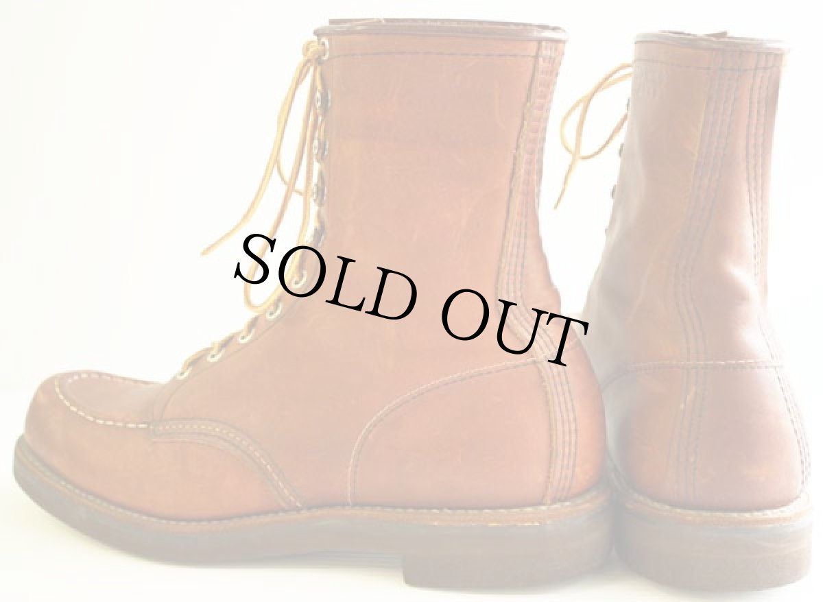 画像2: 80s USA製 REDWINGレッドウイング 214 8インチ ブーツ 8C (2)