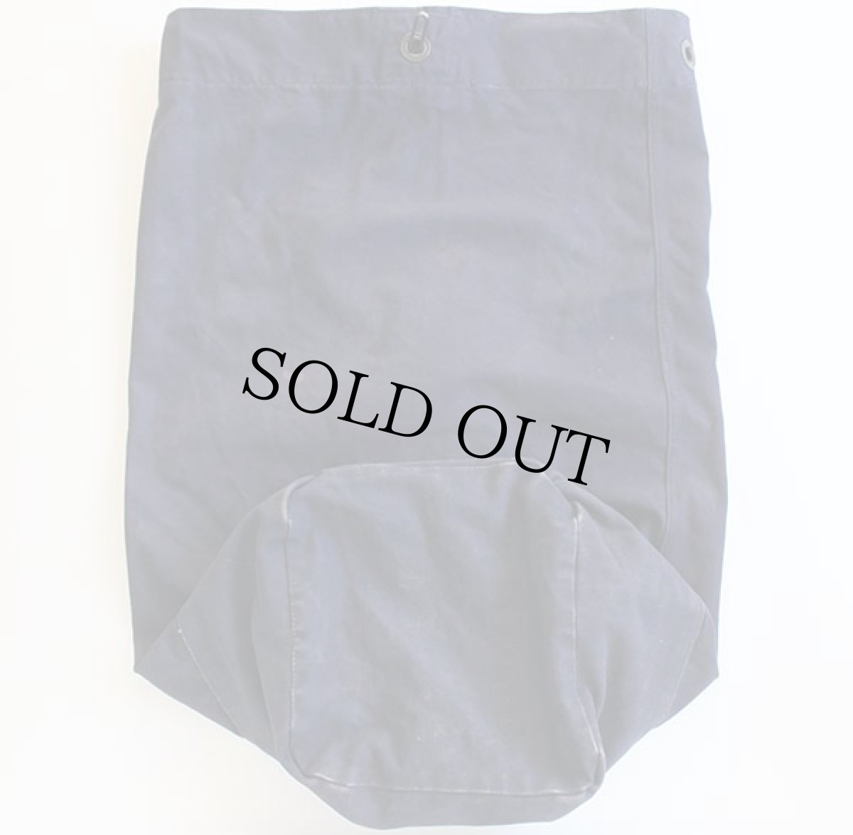 画像2: 米軍 USAF キャンバス ダッフルバッグ 紺 (2)