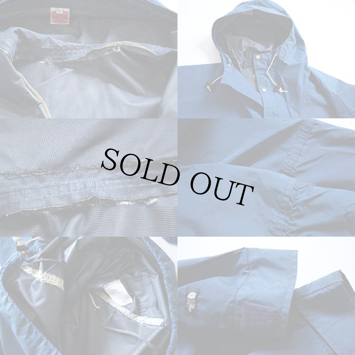 画像3: 80s THE NORTH FACEノースフェイス プルオーバー GORE-TEXゴアテックス ナイロン マウンテンパーカー 紺 (3)