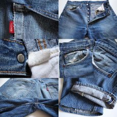 画像3: 70s USA製 Levi'sリーバイス 501 シングル 66前期 デニムパンツ w34 (3)