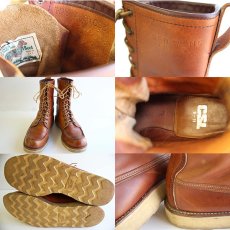 画像3: 80s REDWINGレッドウイング 877 犬タグ アイリッシュセッター ブーツ 10.5 (3)