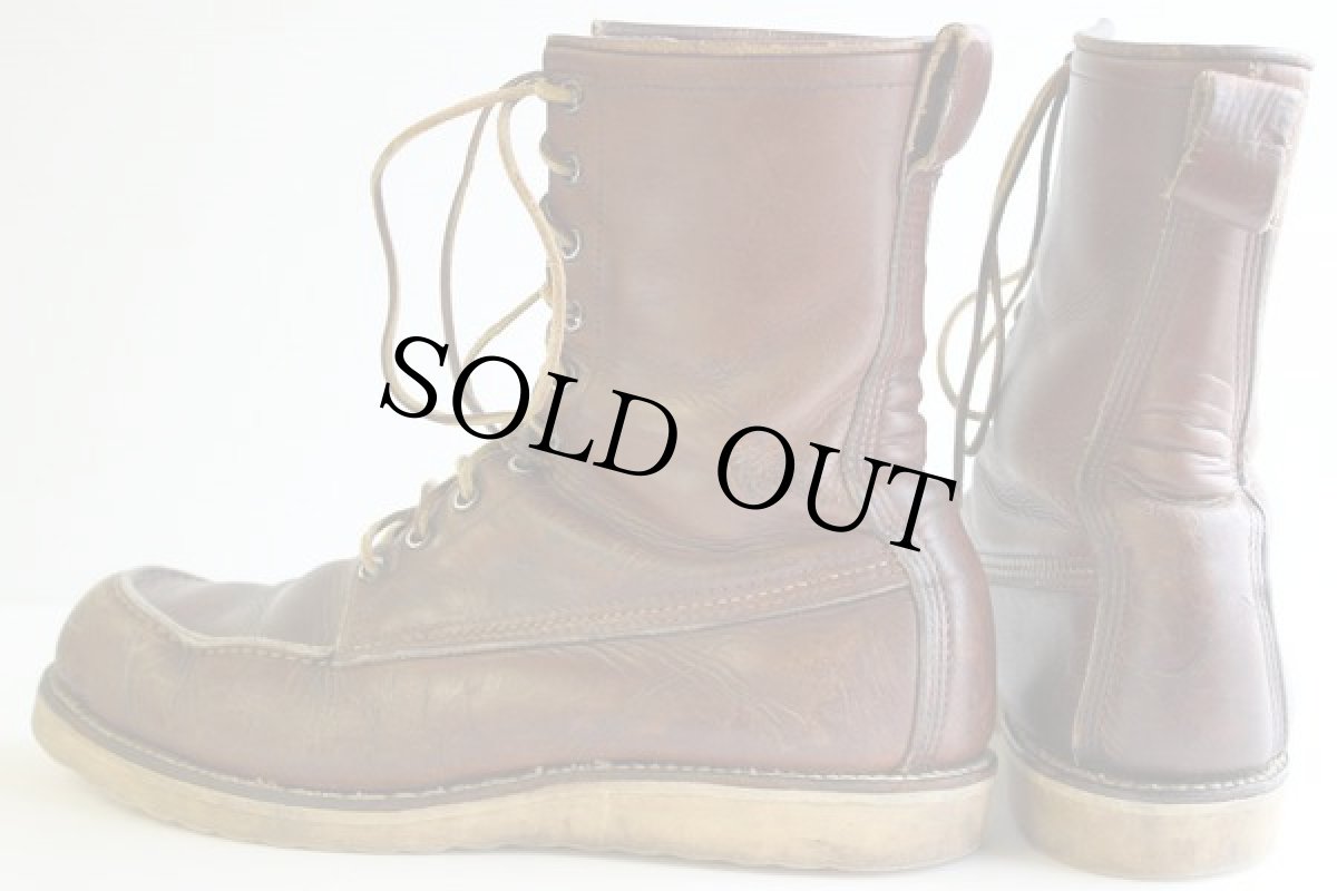 画像2: 50s REDWINGレッドウイング 877 刺繍犬タグ アイリッシュセッター ブーツ 9.5E (2)