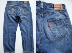 画像2: 70s USA製 Levi'sリーバイス 501 シングル 66前期 デニムパンツ w34 (2)