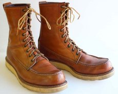 画像1: 80s REDWINGレッドウイング 877 犬タグ アイリッシュセッター ブーツ 10.5 (1)