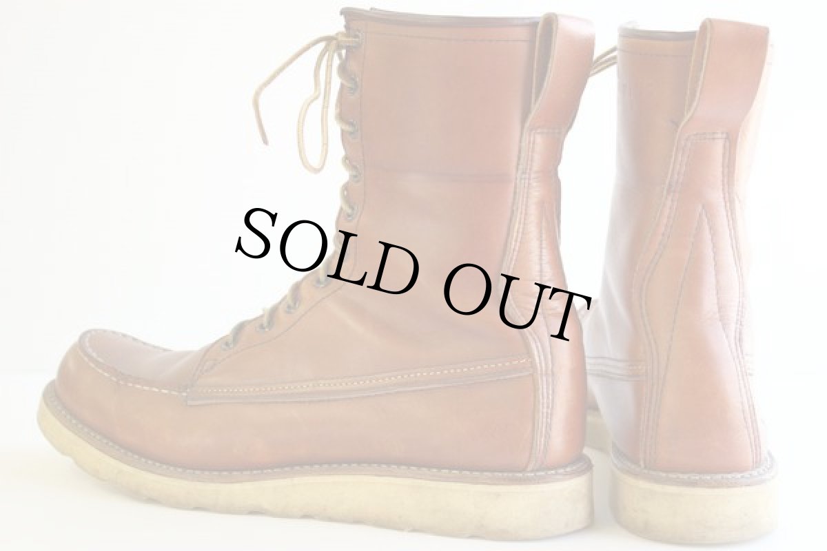 画像2: 80s REDWINGレッドウイング 877 犬タグ アイリッシュセッター ブーツ 10.5 (2)