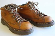 画像1: 英国製 DR.MARTENSドクターマーチン モンキーブーツ 茶 UK8 (1)