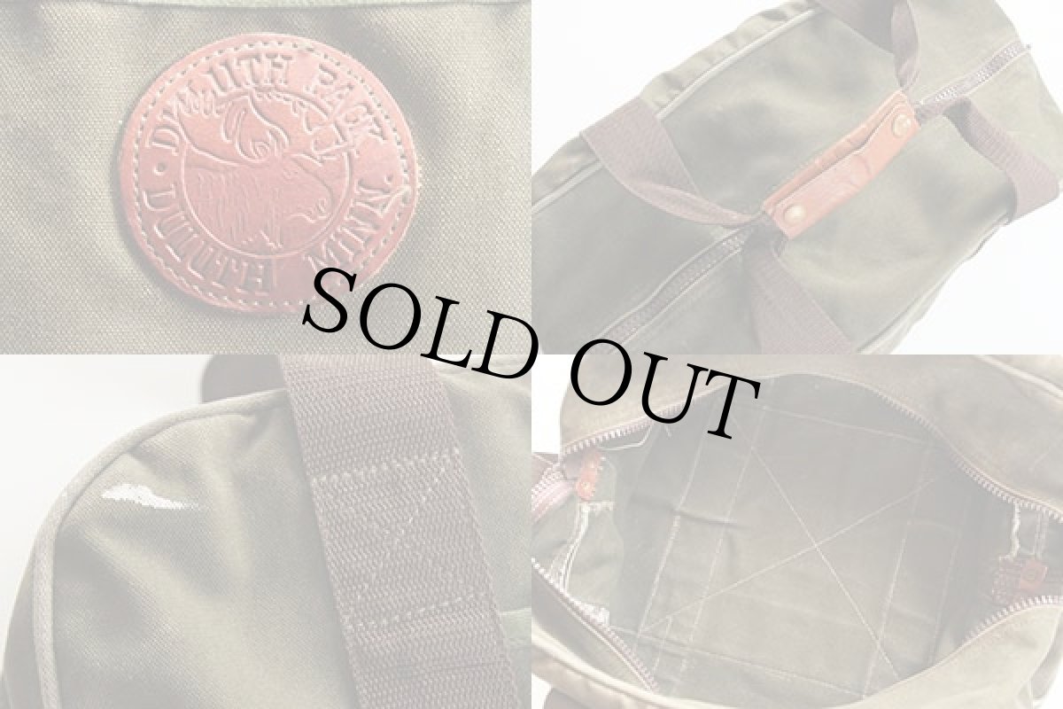 画像3: DULUTH PACKダルースパック キャンバス 2WAY ショルダーバッグ 緑 (3)