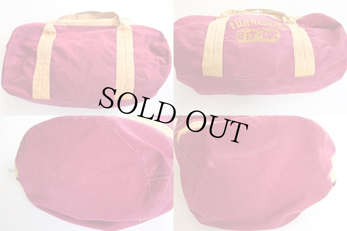 画像2: 80s Steichens ツートン キャンバス ダッフルバッグ (2)