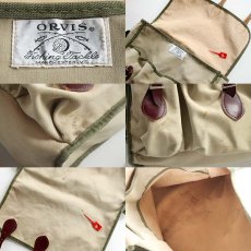 画像3: 80s ORVISオービス フィッシング ショルダーバッグ (3)