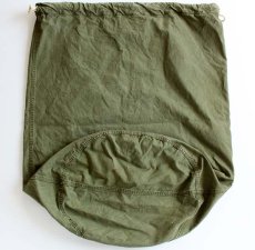 画像2: 60s 米軍 U.S.ARMY コットンポプリン バラックバッグ★ランドリーバッグ (2)