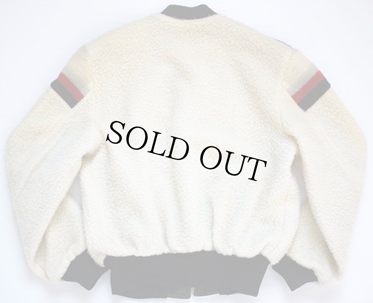 画像2: 50's UNKNOWN フリースジャケット (2)