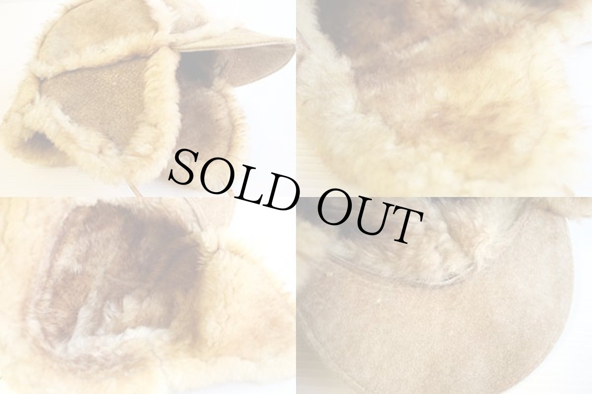 画像3: シープスキン リアル ムートンキャップ (3)