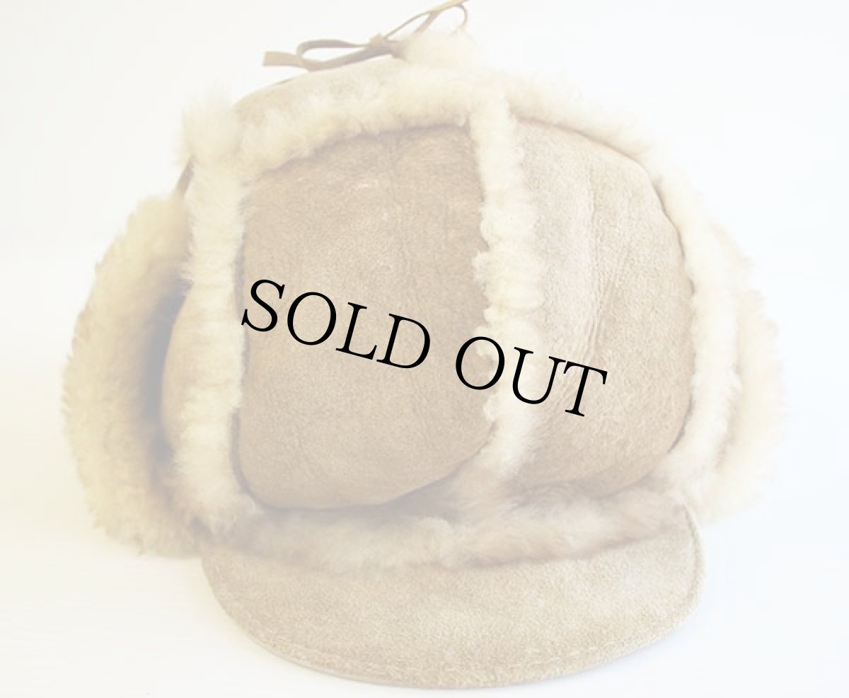画像2: シープスキン リアル ムートンキャップ (2)