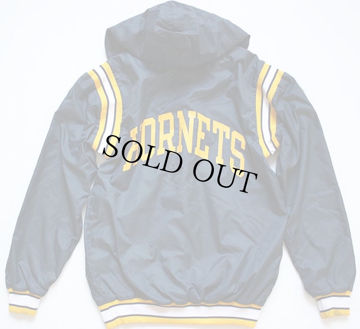 画像2: 90s USA製 Championチャンピオン ナイロンパーカー 紺 S (2)