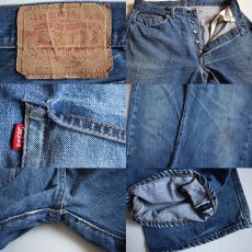 画像3: 70s USA製 Levi'sリーバイス 501 シングル 66前期 デニムパンツ w34 (3)