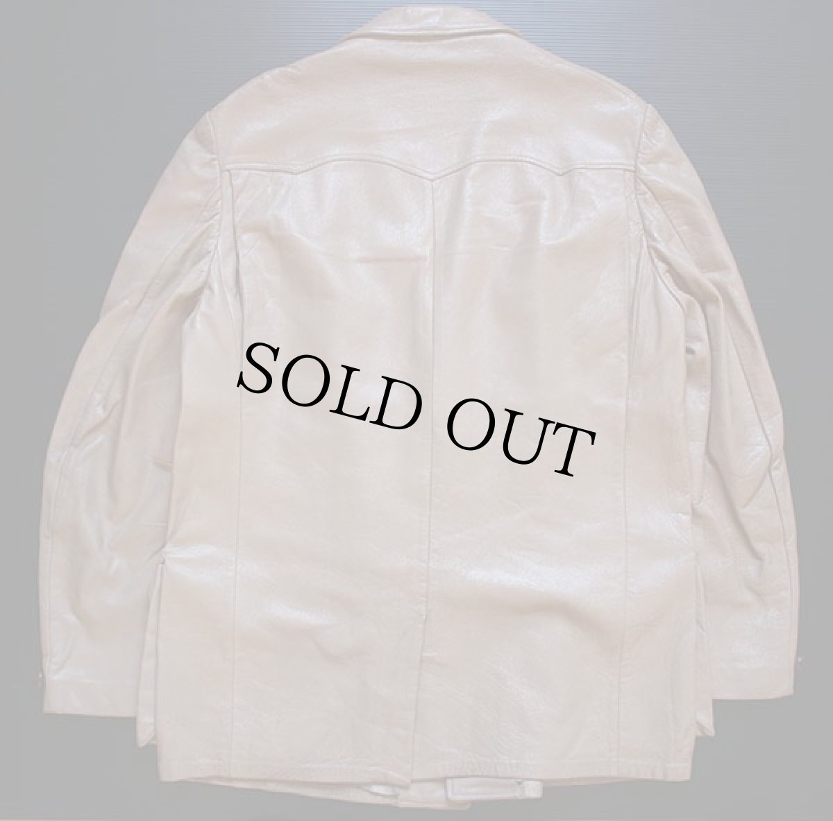 画像2: 50's CALIFORNIAN レザー テーラードジャケット (2)