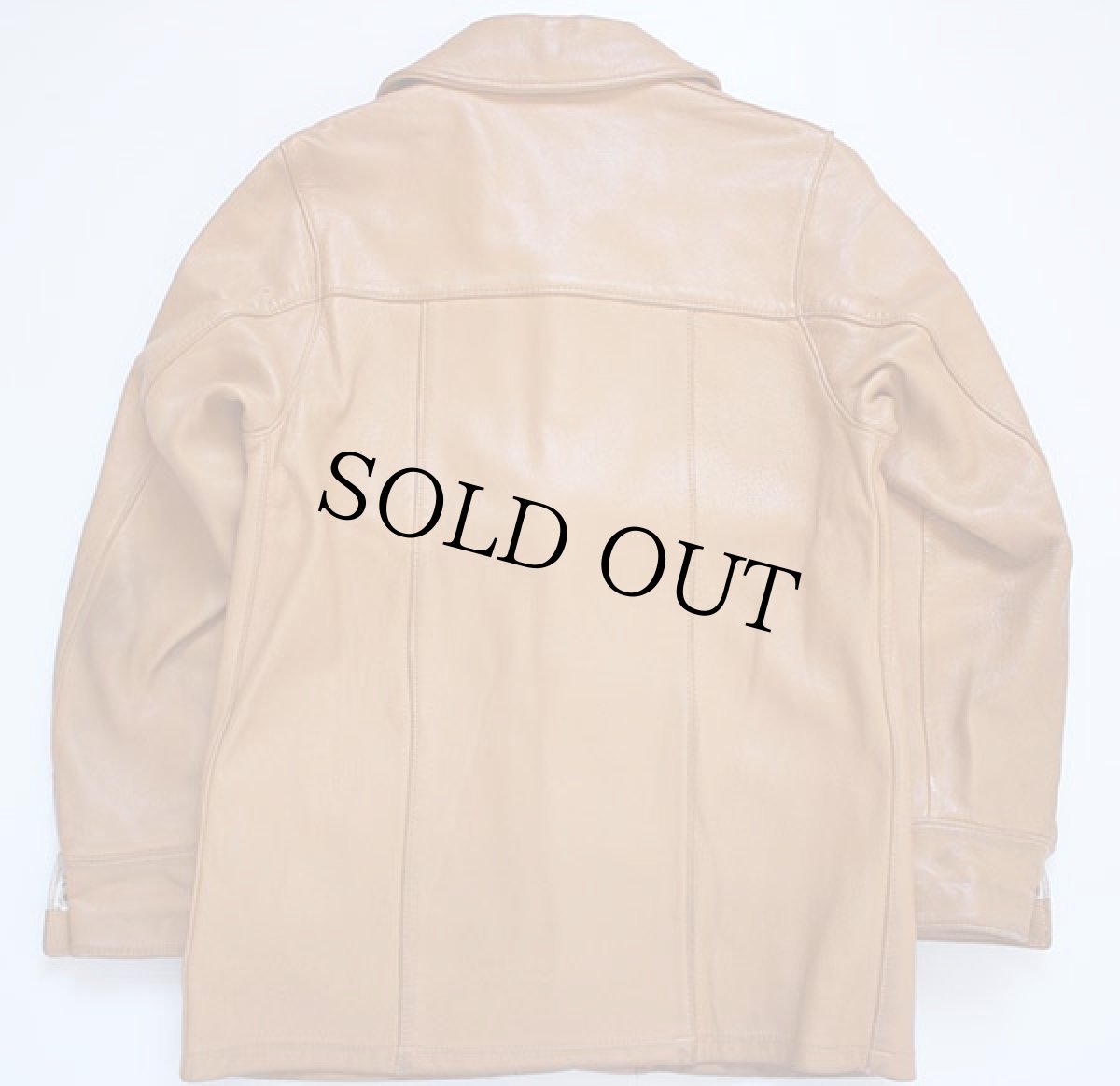 画像2: Mid Western ディアスキン レザージャケット 36 (2)