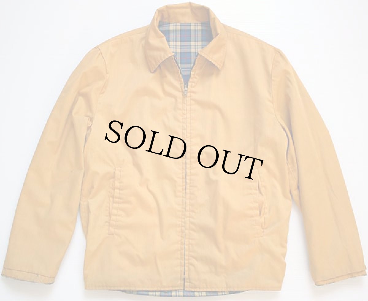 画像2: 60s UNKNOWN タータンチェック コットンジャケット S (2)