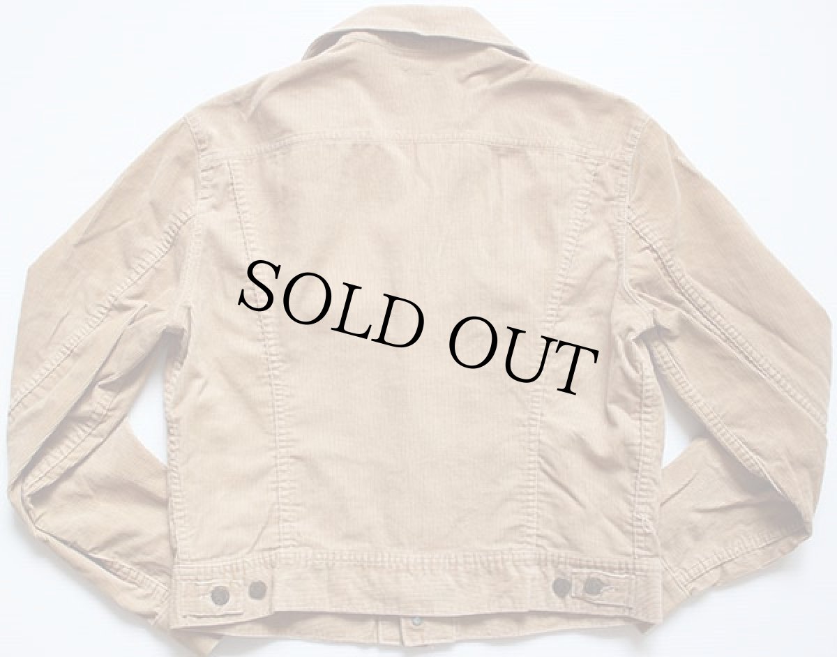 画像2: 70's LeeリーRIDERS コーデュロイジャケット 薄茶 (2)