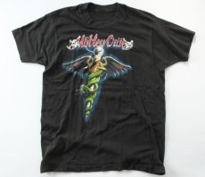 画像2: 80s MotleyCrueモトリークルー コットン バンドTシャツ (2)