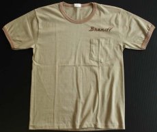 画像2: 70s Braniff 染み込みプリント ポケットTシャツ (2)