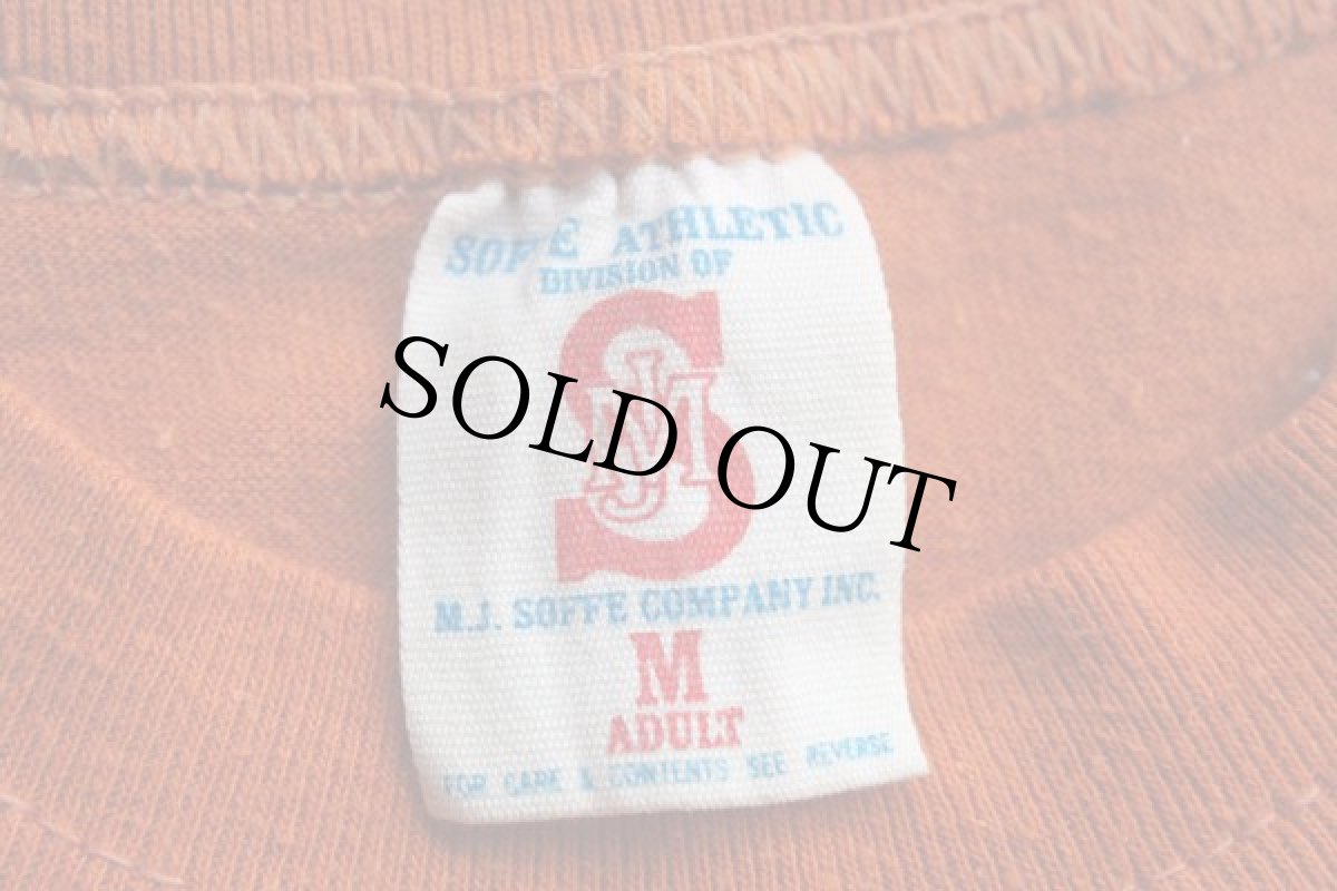 画像3: 70s USA製 TEXAS LONGHORNS カレッジTシャツ M (3)