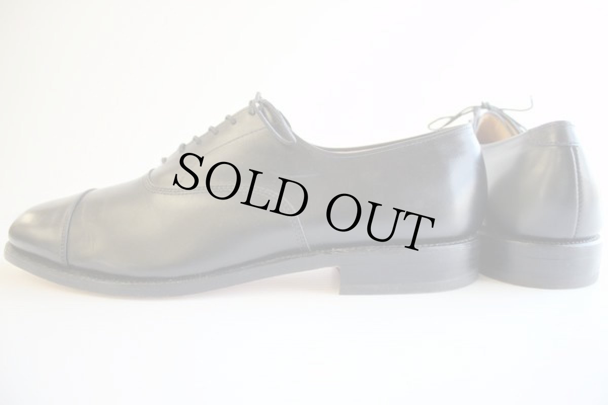 画像2: USA製 Allen Edmondsアレンエドモンズ ストレートチップ レザーシューズ 黒 9.5B★革靴 (2)