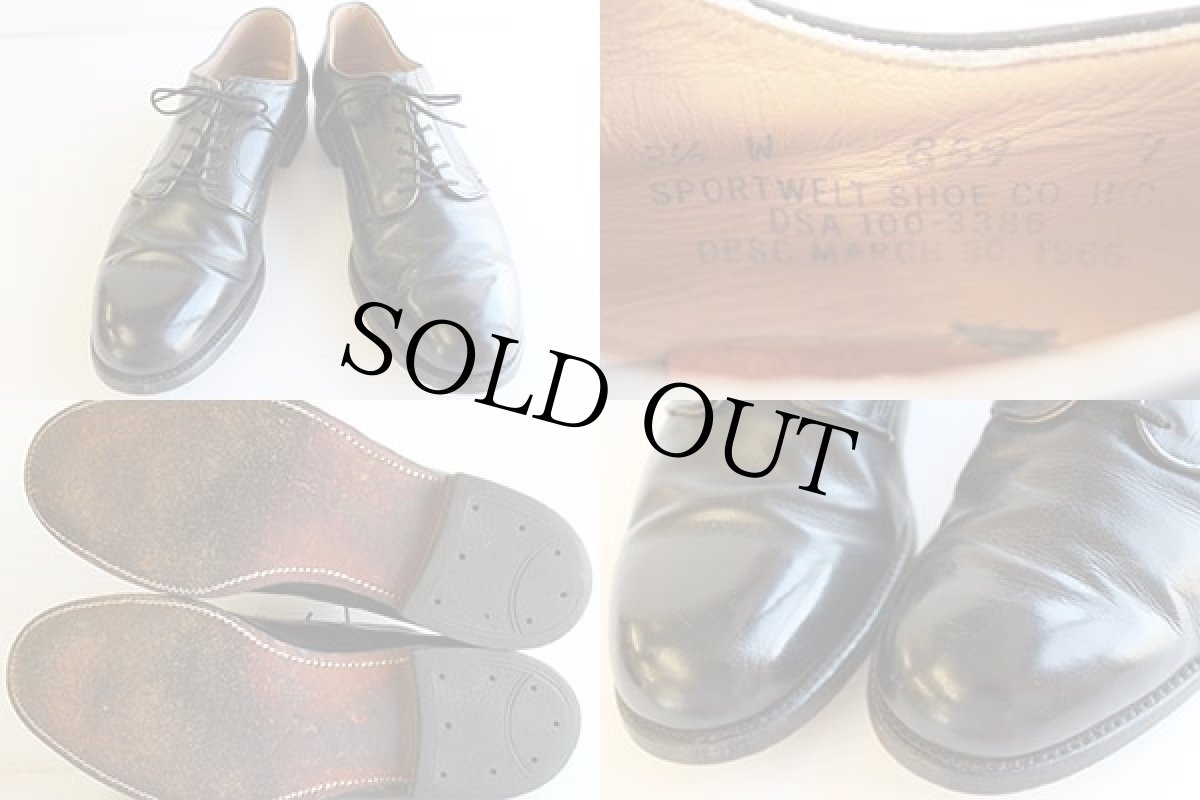 画像3: 60s 米軍 サービスシューズ 8.5W (3)