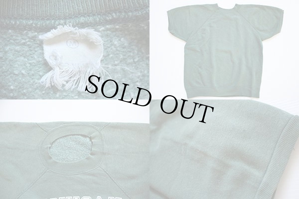 画像3: 60s Velva Sheen MICHIGAN STATE コットン 半袖スウェット 緑 M (3)