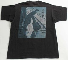 画像2: 90s USA製 DION コットンTシャツ 黒 XL (2)