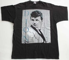 画像1: 90s USA製 DION コットンTシャツ 黒 XL (1)