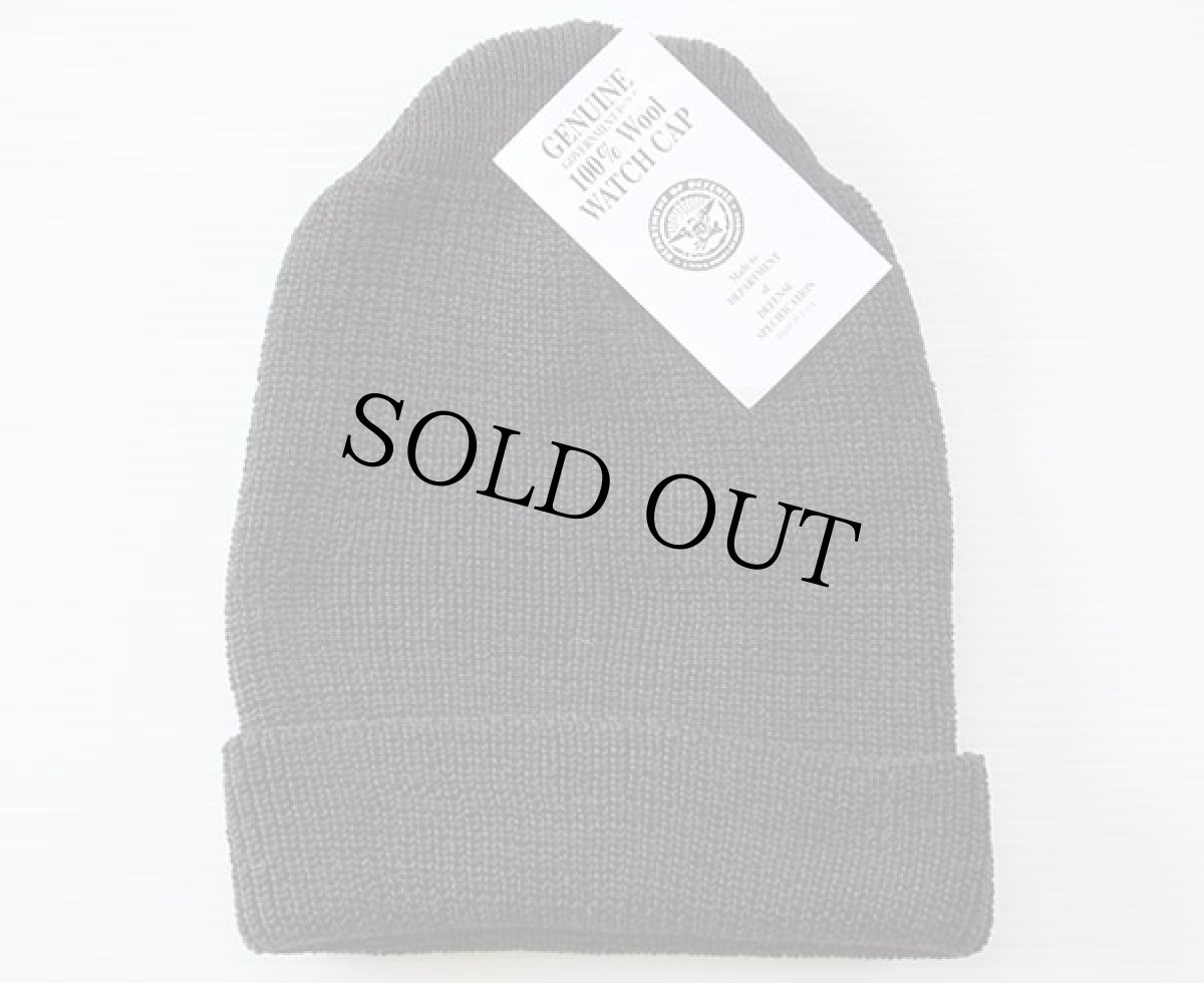 画像2: デッドストック★90s 米軍 U.S.NAVY ワッチキャップ★ニットキャップ (2)