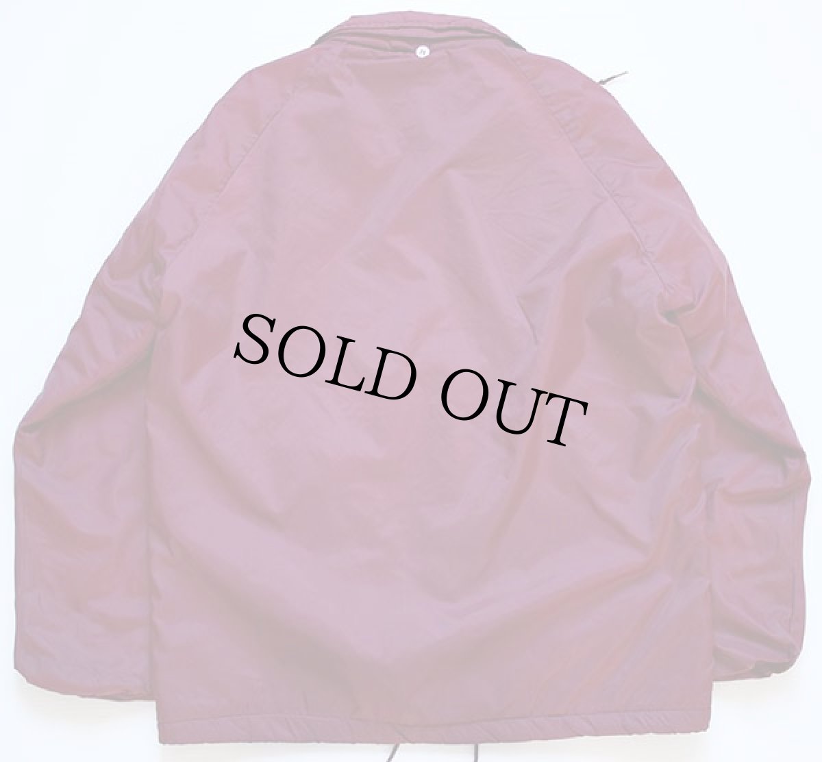 画像2: 70s Championチャンピオン ランタグ ボアライナー ナイロン コーチジャケット ワインレッド (2)