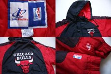 画像3: 90s CHICAGO BULLS シカゴ ブルズ 中綿入り ナイロンパーカー XL (3)