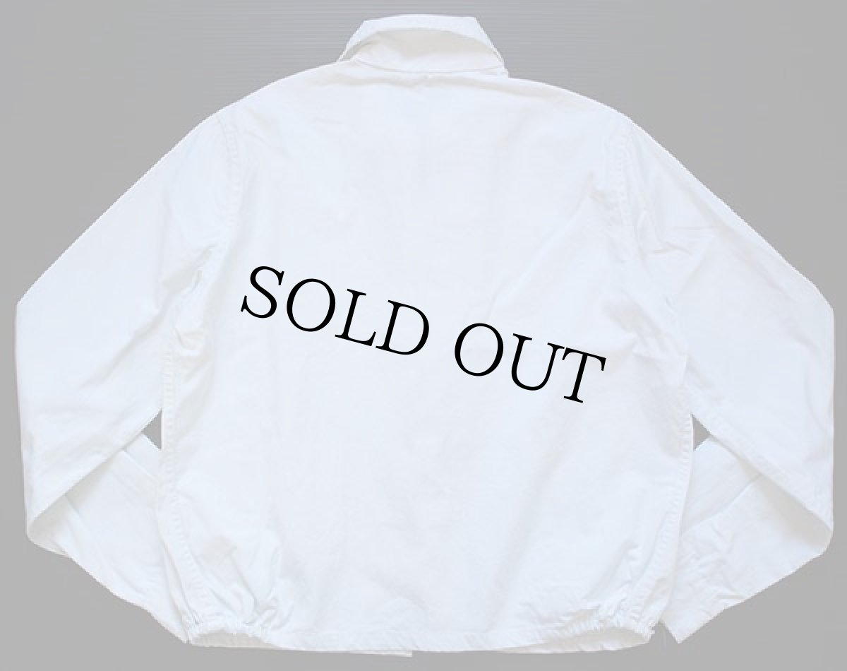 画像2: 60s Championチャンピオン フェルトプリント コットンジャケット 白 (2)