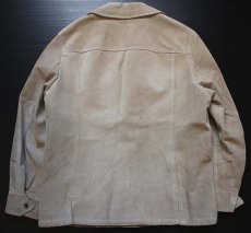 画像2: 60s Abercrombie&Fitch スエード レザー シャツジャケット★アバクロ (2)